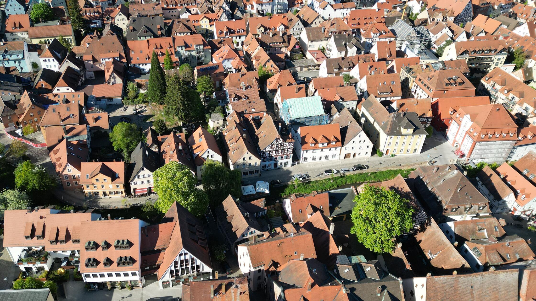 Luftbild Schwabach