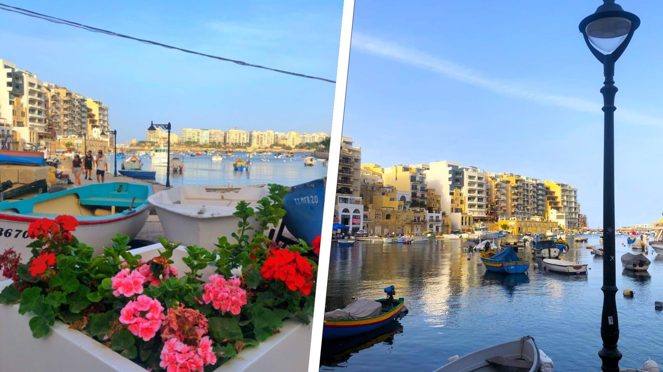 Englische Sprachschulen haben auf Malta Tradition. Sehr beliebt bei jungen Leuten und Sprachschülern sind die St. Julian’s und Spinola Bay auf Malta mit Promenade direkt am Wasser und vielen kleinen bunten Fischerbooten. Am nördlichen Ende beginnt das Vergnügungsvirtel von Malta. Dort findet man viele der Sprachschulen, sowie Clubs und Restaurants.