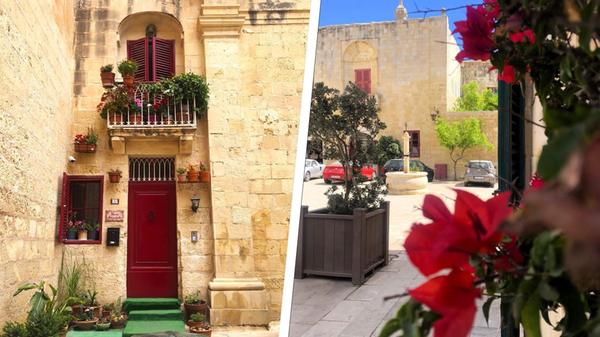 Auf Arabisch bedeutet Mdina "von Mauern umgebene Stadt". 4000 v. Chr. war sie besiedelt, 700 v. Chr. befestigten die Phönizier die Stadt. Sie besticht durch schmale und äußerst verwinkelte Gassen. Das hatte taktische Gründe: So konnte man im Falle einer Verfolgung mit Pfeil und Bogen schnell fliehen und dem Angreifer entkommen.