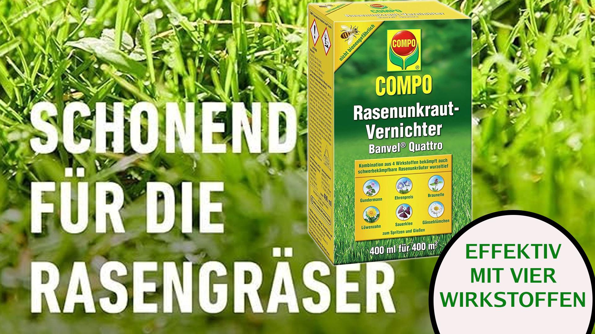 Nirgends g&uuml;nstiger: Rasenunkrautvernichter Compo Banvel wird f&ouml;rmlich aus Amazon-Lagern gerissen