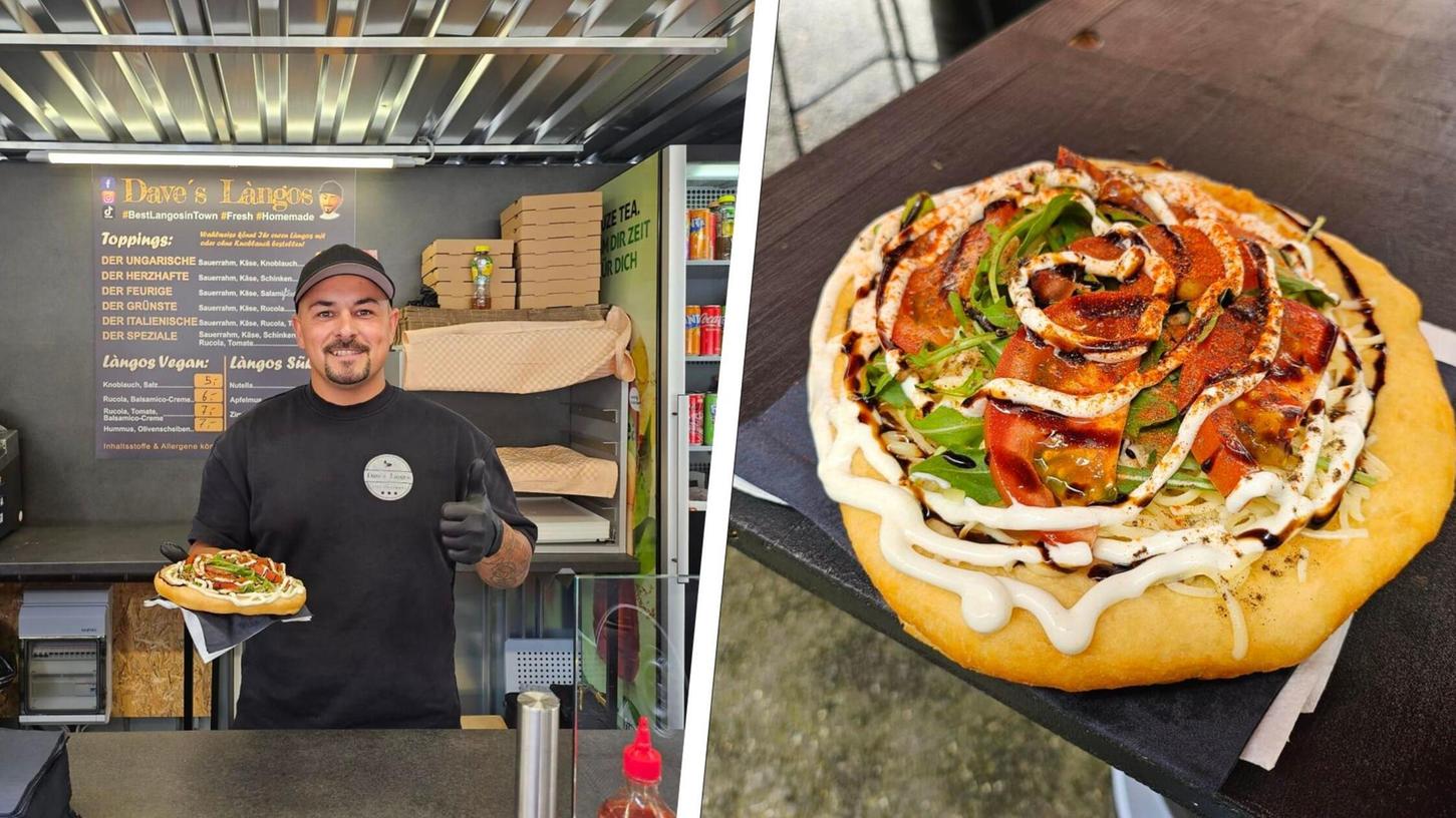 David Steys Anspruch ist es, den besten Lángos Nürnbergs zu machen. David Steys Anspruch ist es, den besten Lángos Nürnbergs zu machen.