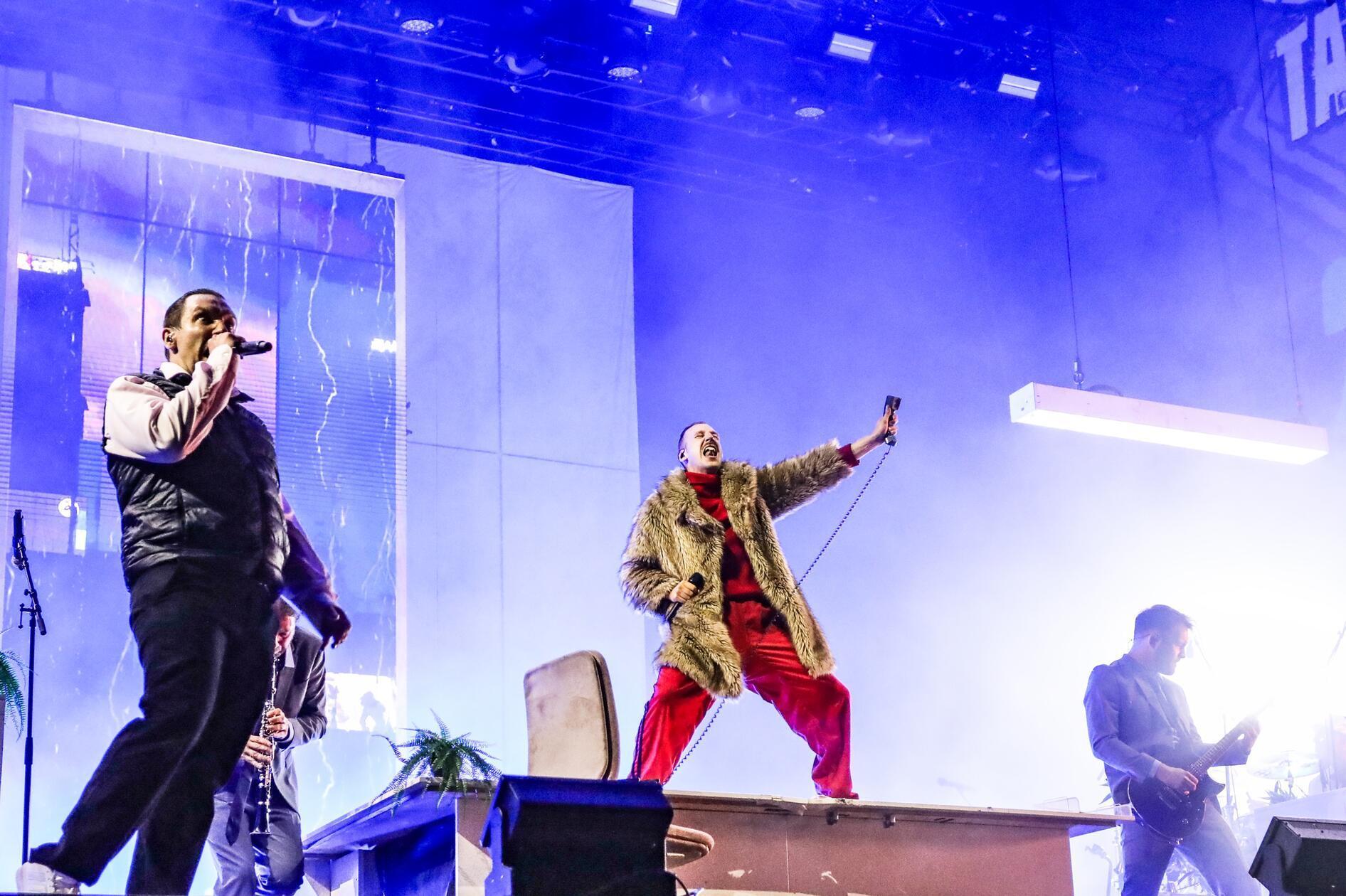 Der 34-jährige Rapper Alligatoah stand am Freitag auch auf der Taubertal-Bühne.