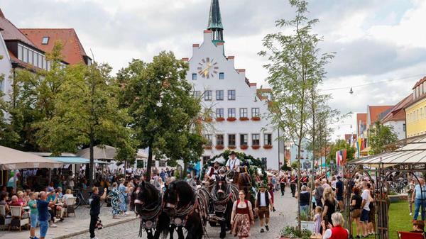 Der Auszug vom Rathaus.