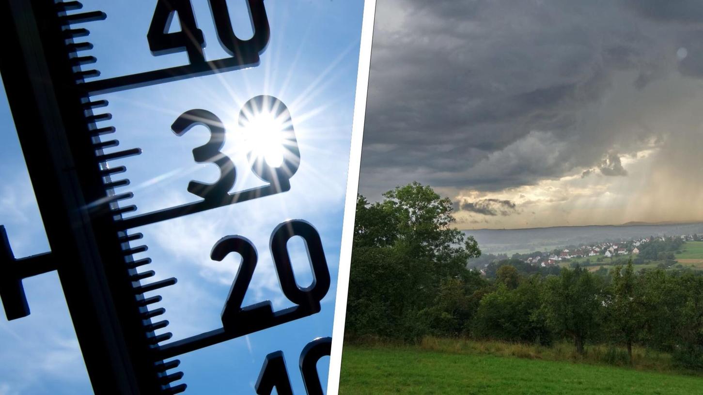 Die kommenden Tage werden heiß in Franken und der Region. Der DWD warnt aber schon jetzt: Auch Gewitter stehen bevor. (Symbolbild) Die kommenden Tage werden heiß in Franken und der Region. Der DWD warnt aber schon jetzt: Auch Gewitter stehen bevor. (Symbolbild)