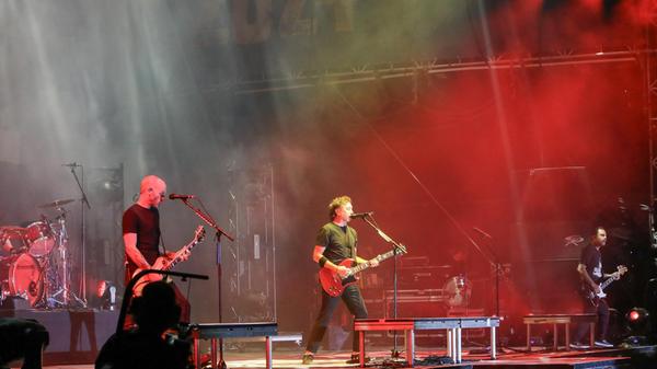 Rise Against am Samstagabend in Rothenburg o. d. Tauber.