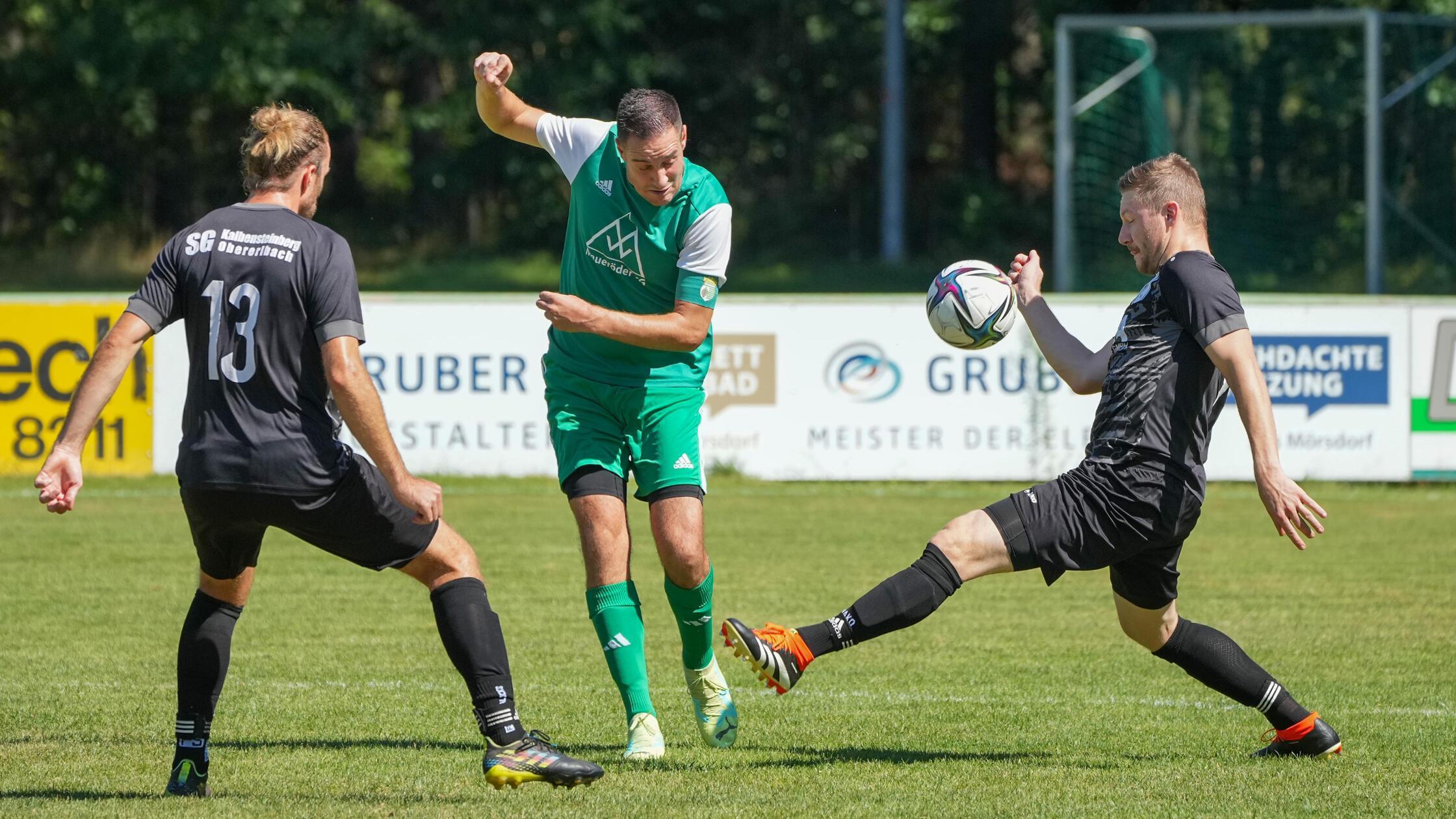 SV Leerstetten holt den ersten Dreier zu Hause gegen die SG Kalbensteinberg/Obererlbach