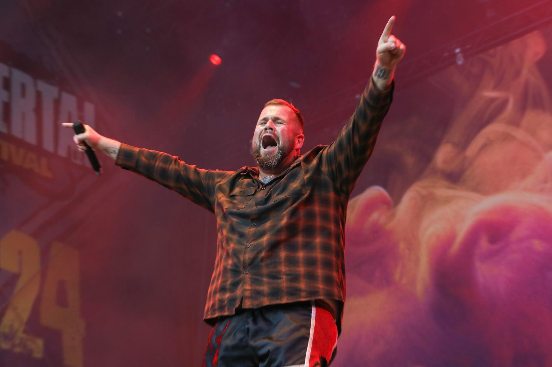 Frontmann Jan Gorkow ist in seinem Element.