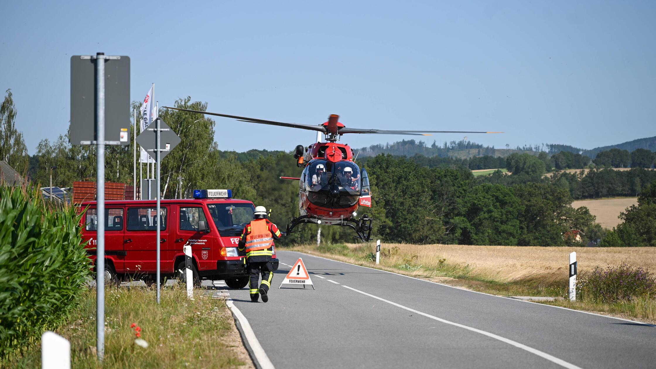 68-j&auml;hrige Radfahrerin bei Unfall in Mittelfranken lebensgef&auml;hrlich verletzt