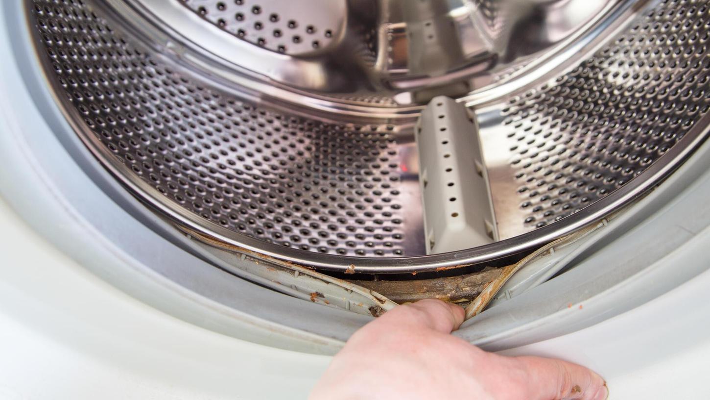 Die Gummidichtung wird bei der Waschmaschine oft vernachlässigt und sorgt für unhygienische Ergebnisse. Die Gummidichtung wird bei der Waschmaschine oft vernachlässigt und sorgt für unhygienische Ergebnisse.