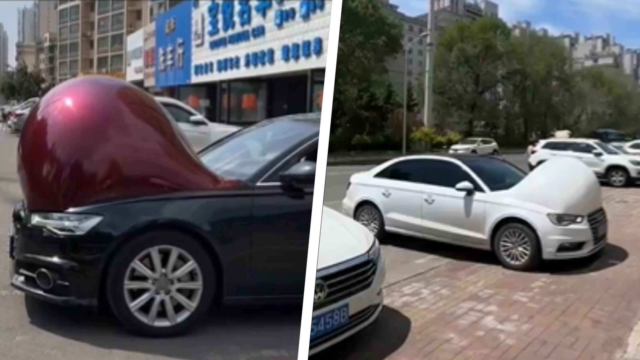 "Pregnant Cars": Spektakul&auml;re Bilder - Extreme Hitze f&uuml;hrt zu bizarren Blasen an Autos