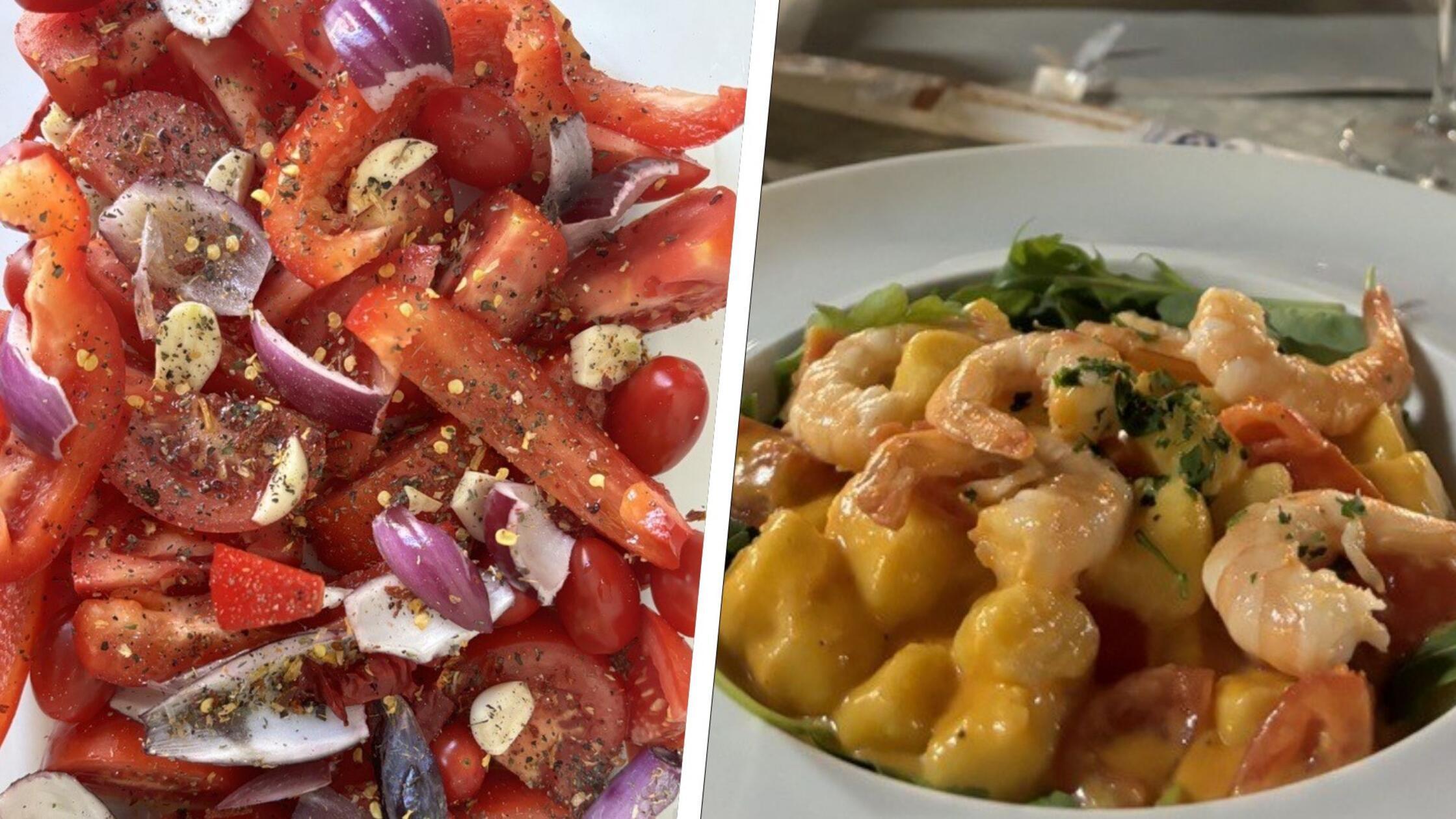 Frisch und wandelbar: Cremige Pastasauce mit Paprika und Tomate