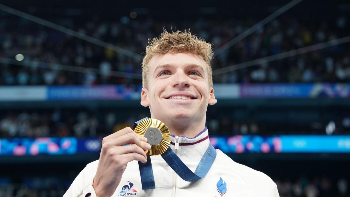 Léon Marchand holte in Paris viermal olympisches Gold. Léon Marchand holte in Paris viermal olympisches Gold.