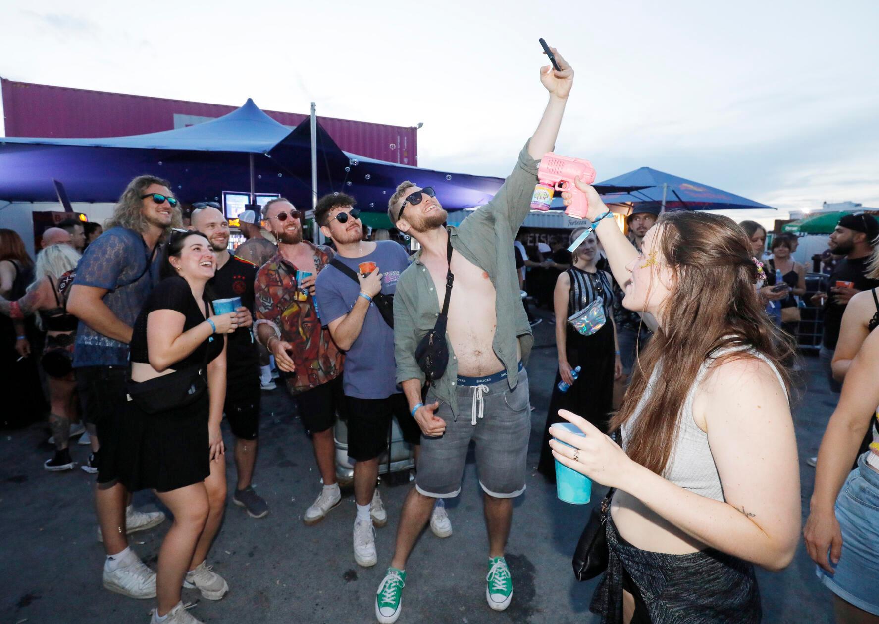 Das Wetter hat mitgespielt und die Besucher und Besucherinnen sind trocken geblieben.