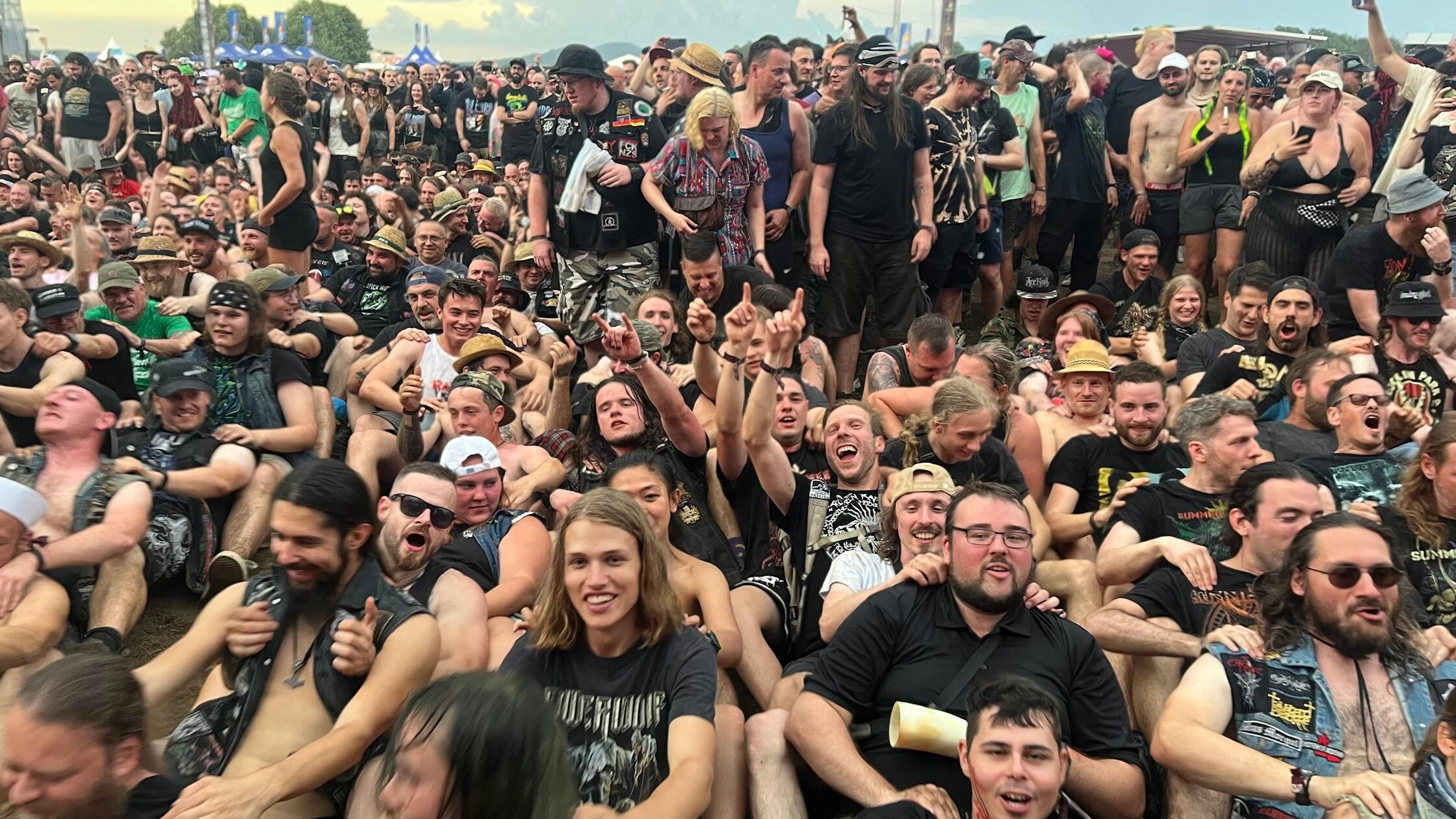 Vor der Bühne herrschte sichtlich gute Stimmung.