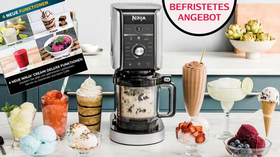 La nuova macchina per il gelato offre yogurt gelato, sushi e altro ancora: Ninja Creami Deluxe a prezzi ribassati su Amazon! La nuova macchina per il gelato offre yogurt gelato, sushi e altro ancora: Ninja Creami Deluxe a prezzi ribassati su Amazon!