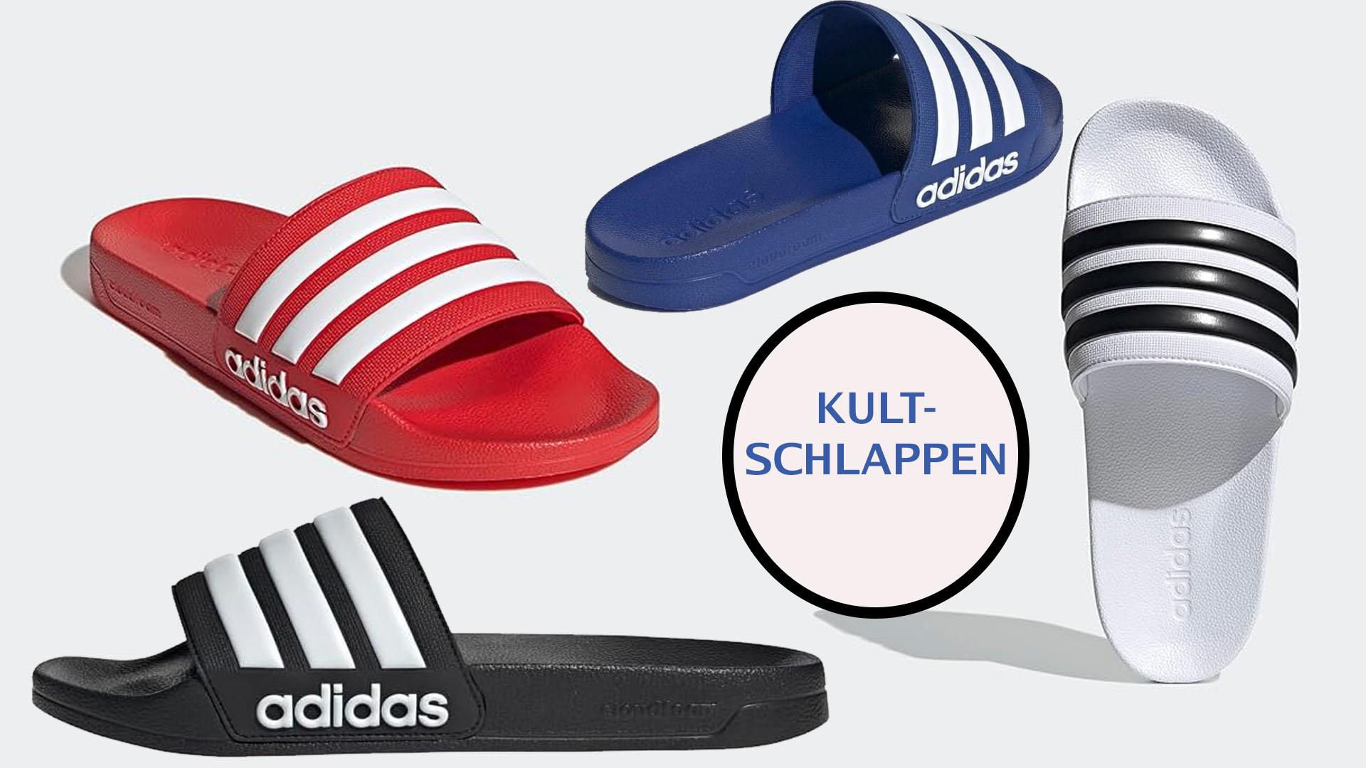 Nur 14,99 Euro für Adilette! Amazon verschleudert Adidas Schlappen bis 53 %  günstiger