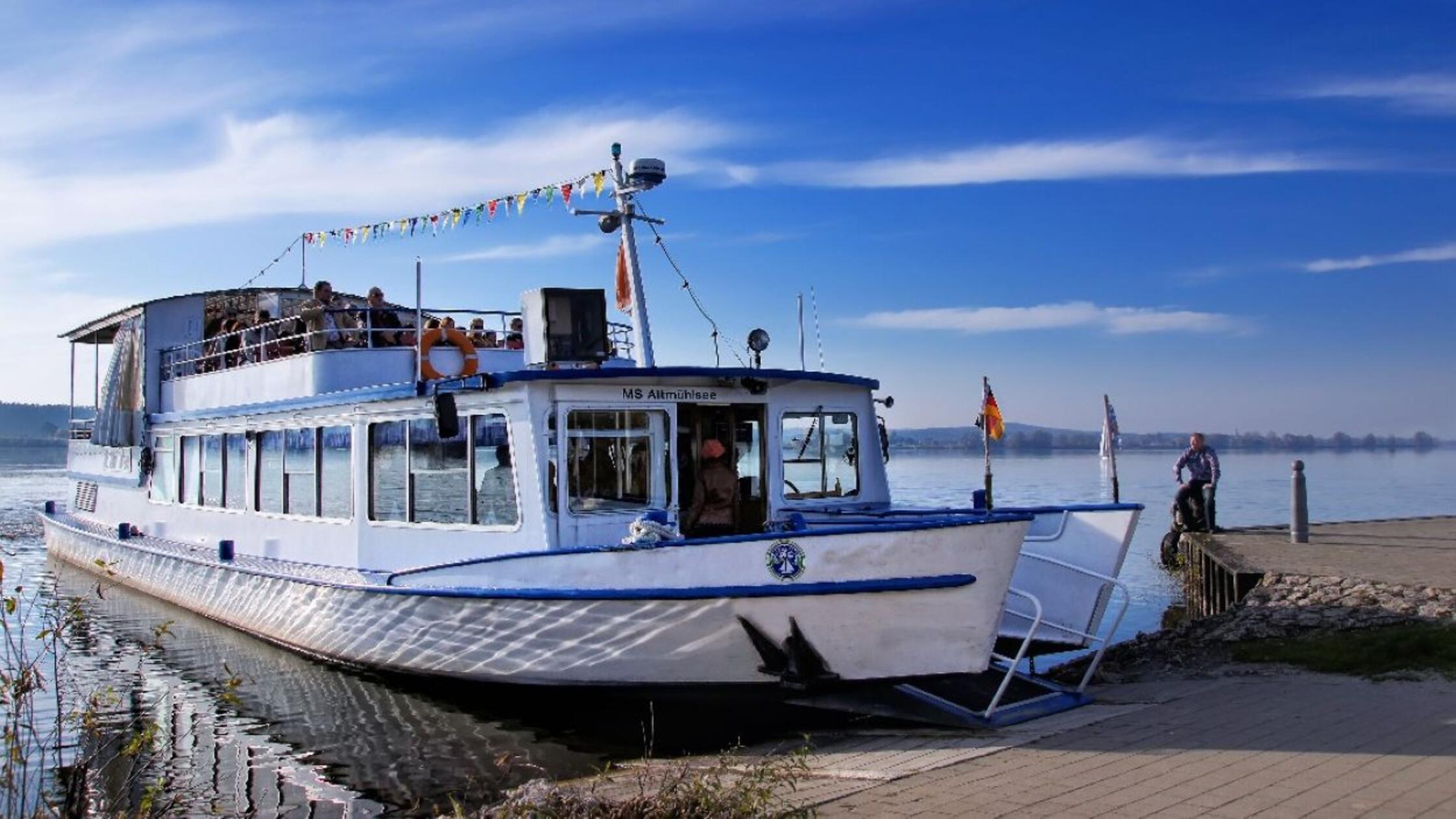 Die Betty, wie die MS Altmühlsee liebevoll genannt