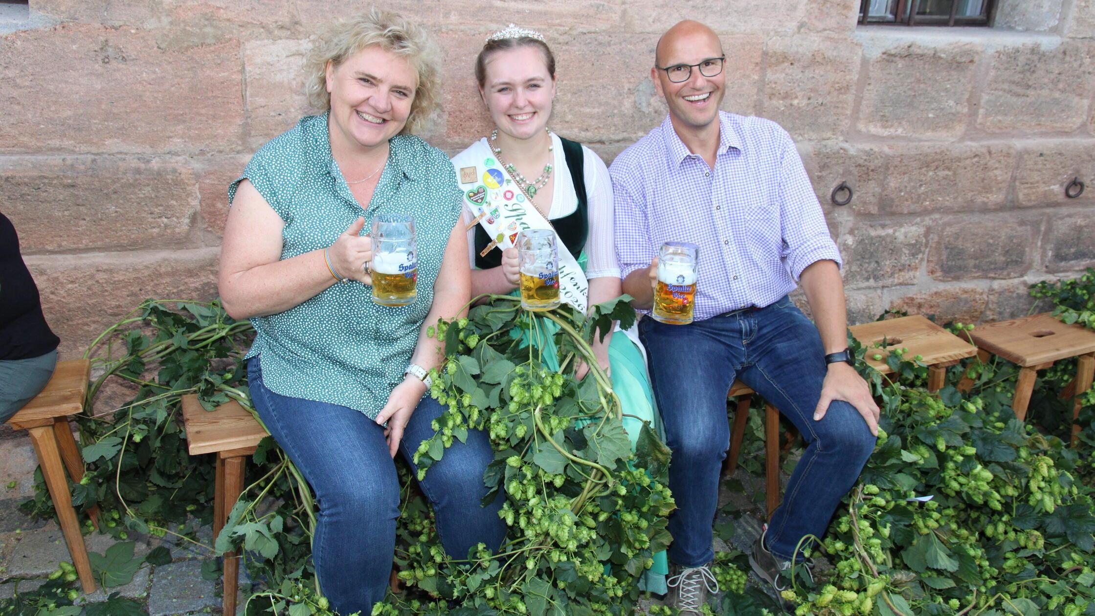 Die Dolden und der Gerstensaft verbinden auch die 