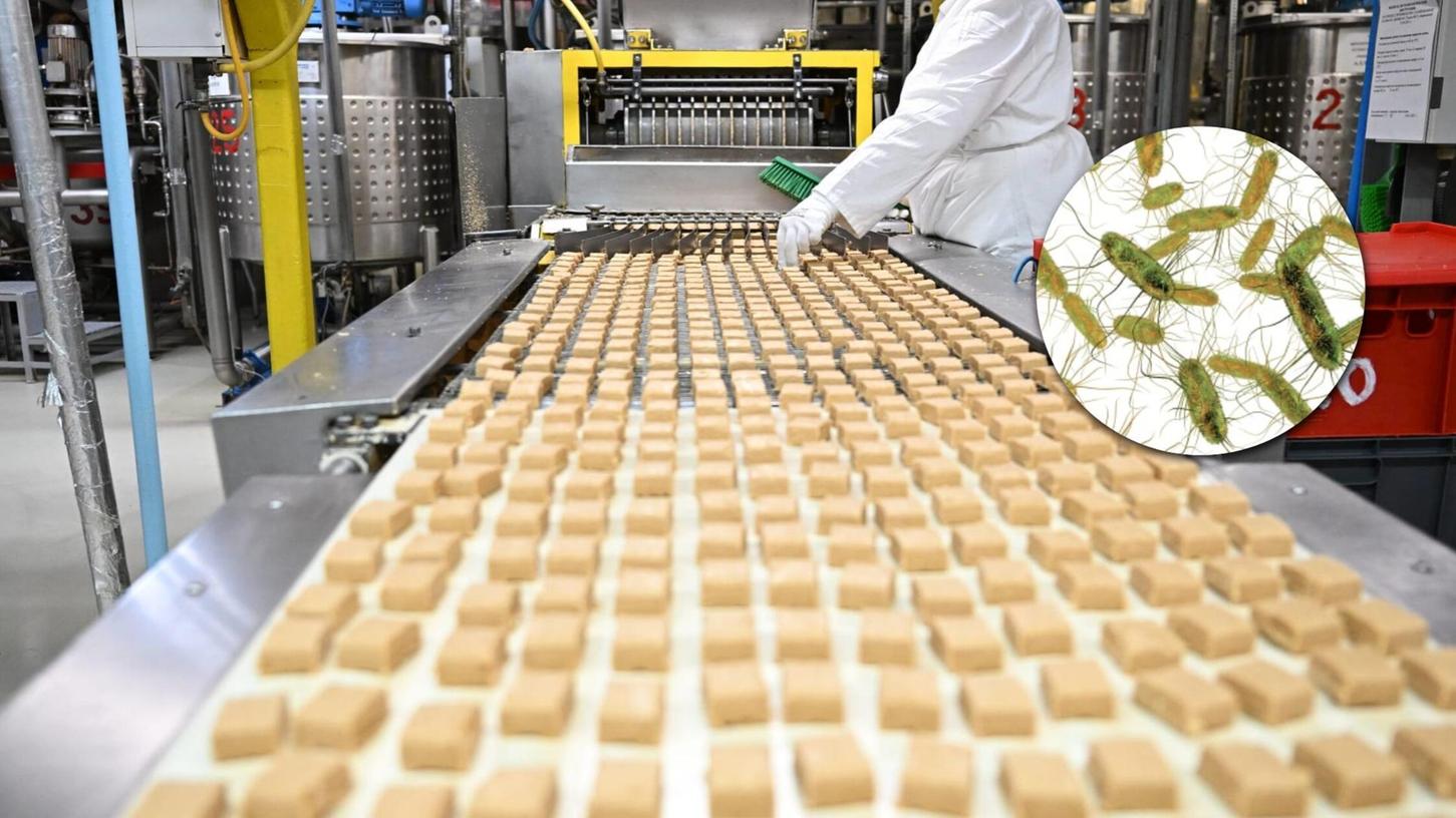 Halva wird in einer Fabrik hergestellt. (Symbolbild) Halva wird in einer Fabrik hergestellt. (Symbolbild)