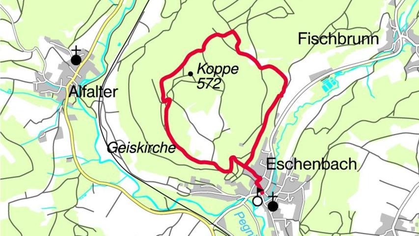 Rund eineinhalb Stunden benötigt man für die Tour. Rund eineinhalb Stunden benötigt man für die Tour.