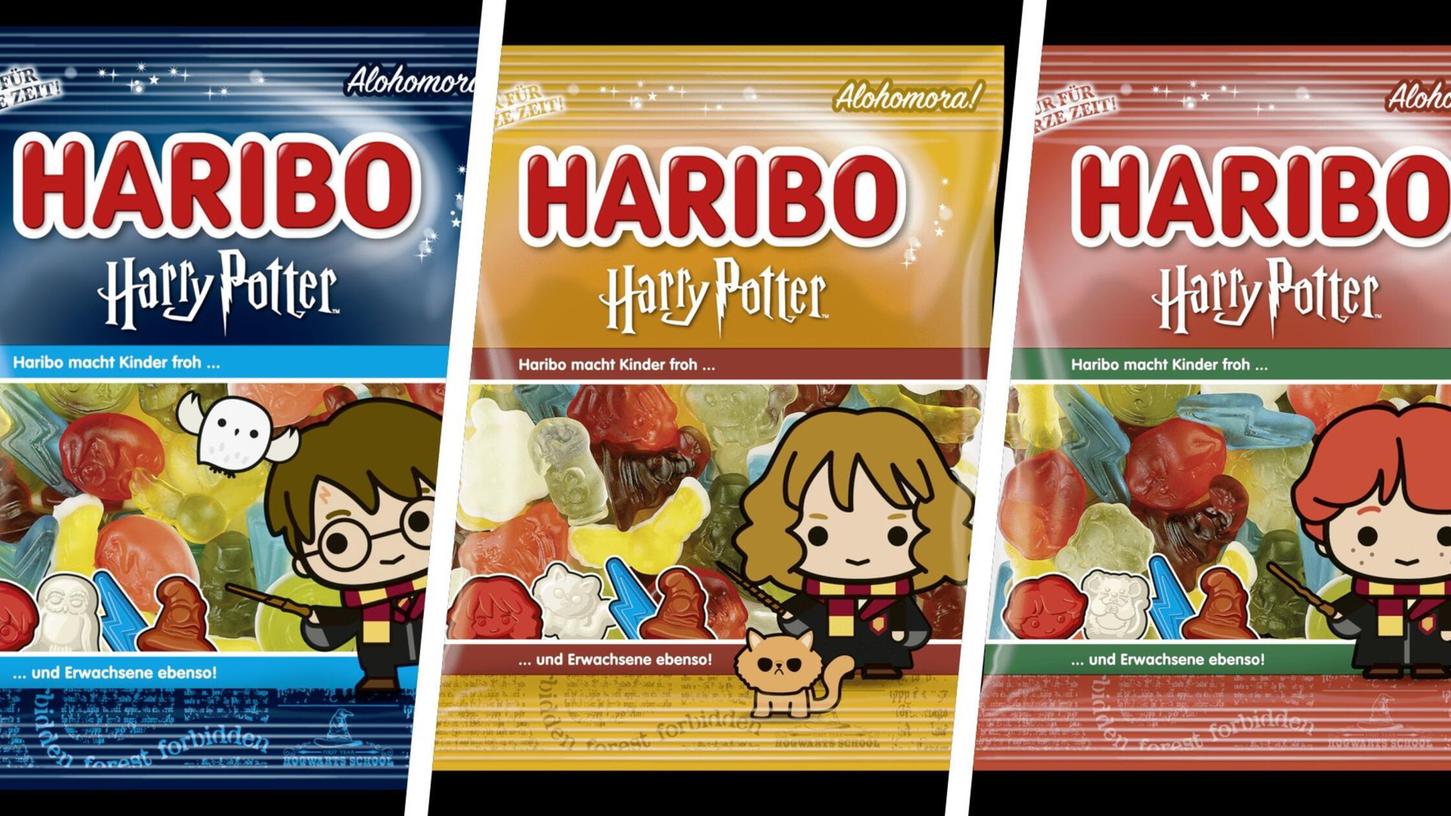 Mitte Oktober bringt Süßwarenhersteller Haribo "Harry Potter"-Fruchtgummis auf den Markt. Mitte Oktober bringt Süßwarenhersteller Haribo "Harry Potter"-Fruchtgummis auf den Markt.