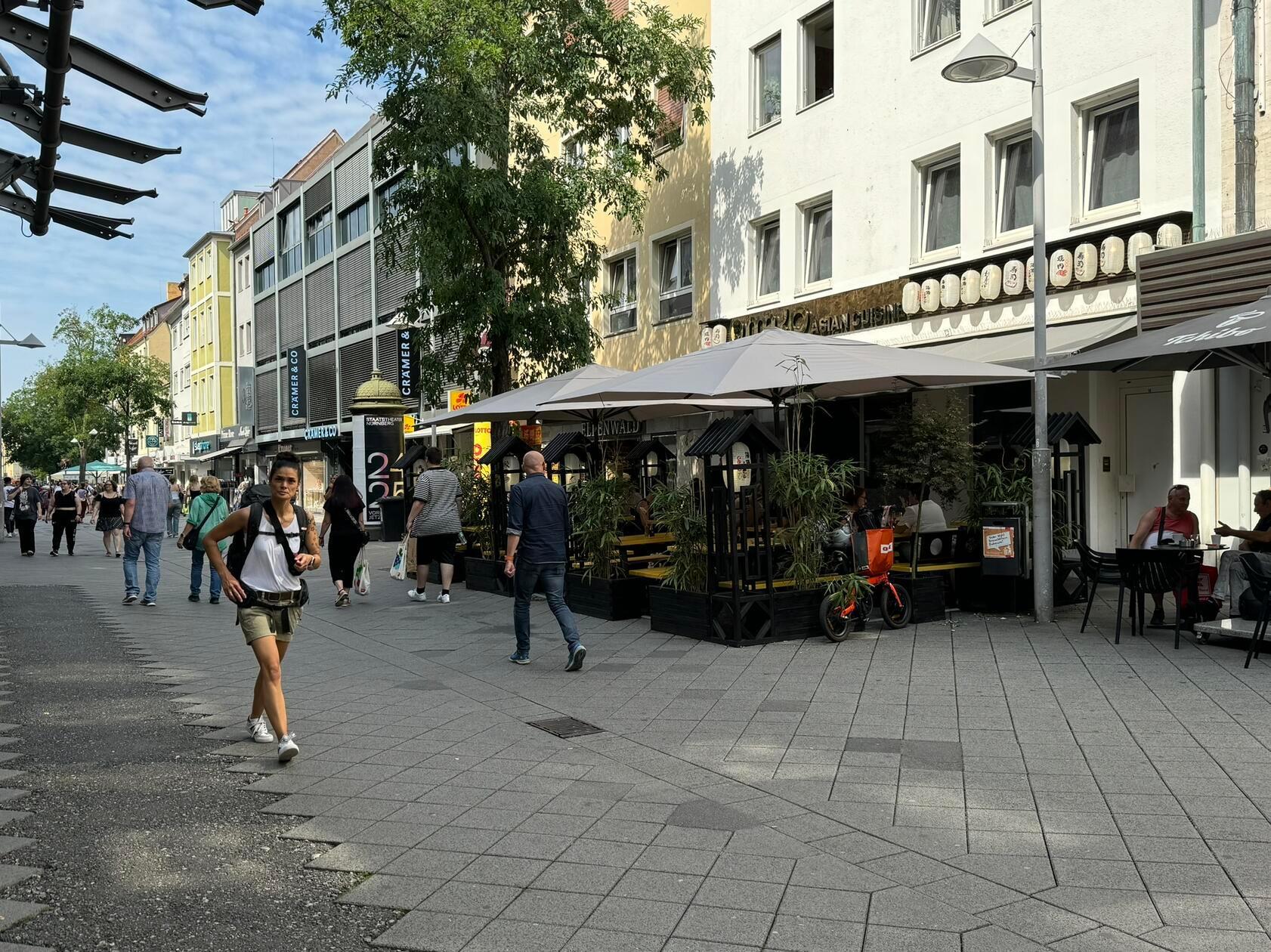 Auch von Außen sticht das Mako - wortwörtlich - heraus.