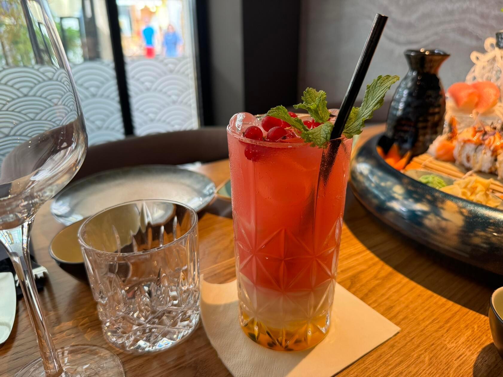 Die Limonade "First Love" ist hausgemacht und kostet 5,90 Euro.