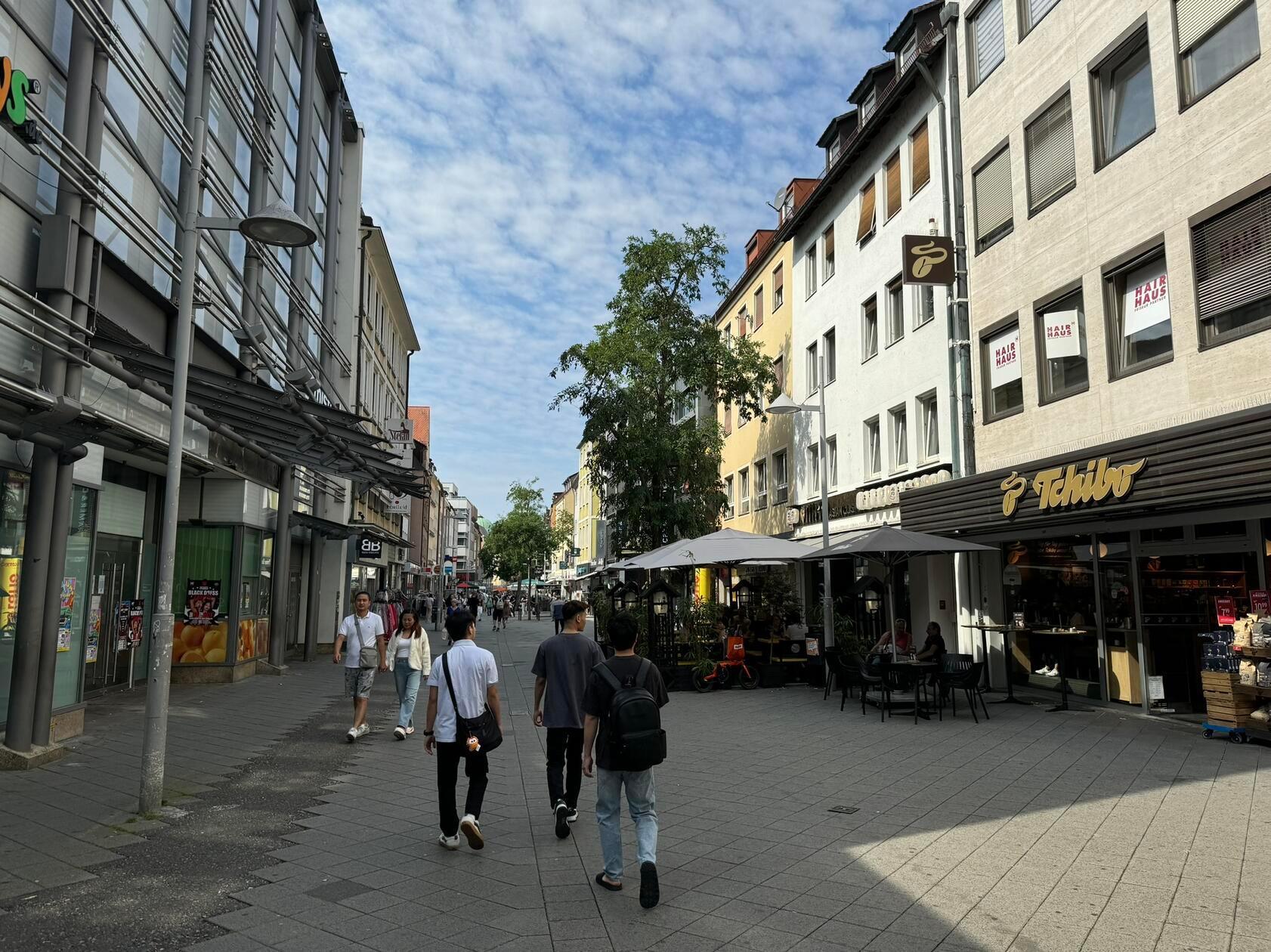 Durchaus eine Veränderung beim Blick in die Breite Gasse.