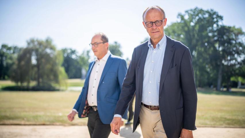 Die Spitze der Unionsfraktion geht in Klausur. Die Spitze der Unionsfraktion geht in Klausur.