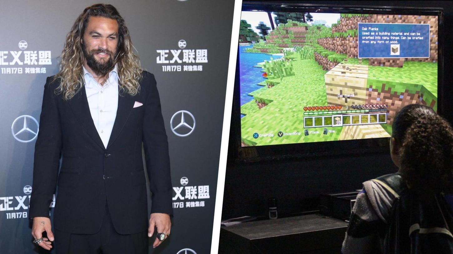 Jason Momoa ist einer der Proagonisten des kommenden Minecraft-Films. Jason Momoa ist einer der Proagonisten des kommenden Minecraft-Films.