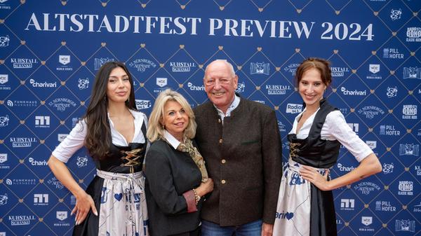 Beim Pre-Opening des Nürnberger Altstadtfestes feierten geladene Gäste im "Kuhstall" von Christian Wagner.