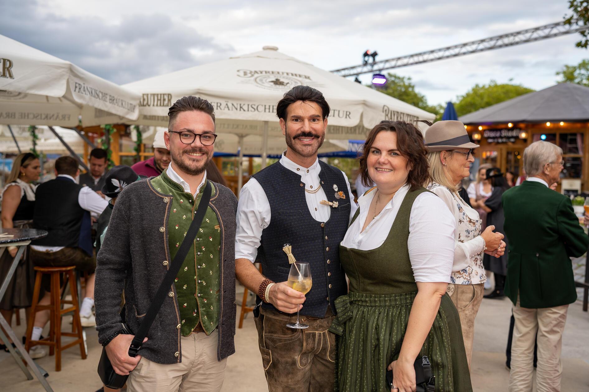 Beim Pre-Opening des Nürnberger Altstadtfestes feierten geladene Gäste im "Kuhstall" von Christian Wagner.