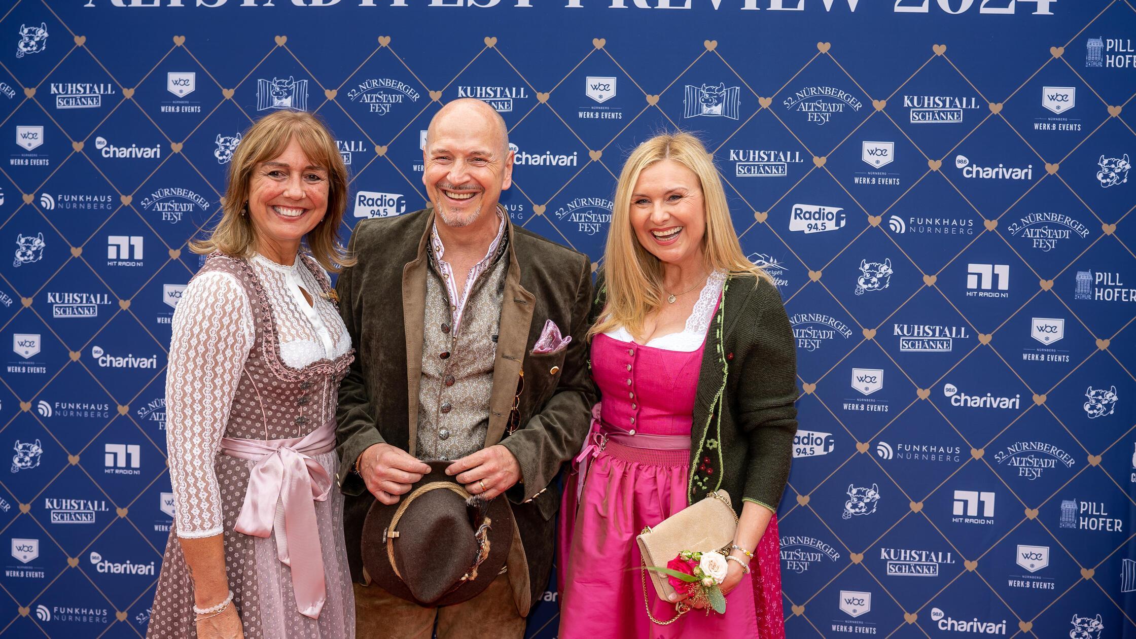 Beim Pre-Opening des Nürnberger Altstadtfestes feierten geladene Gäste im "Kuhstall" von Christian Wagner.