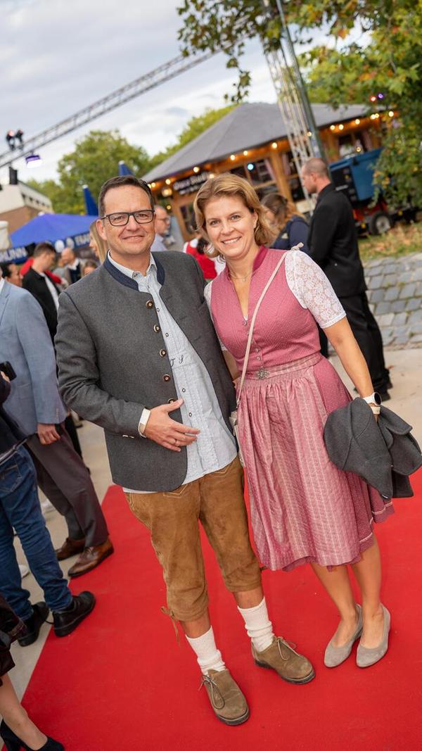 Beim Pre-Opening des Nürnberger Altstadtfestes feierten geladene Gäste im "Kuhstall" von Christian Wagner.F