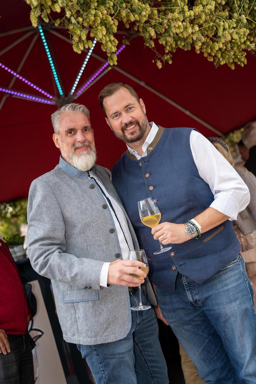 Beim Pre-Opening des Nürnberger Altstadtfestes feierten geladene Gäste im "Kuhstall" von Christian Wagner.