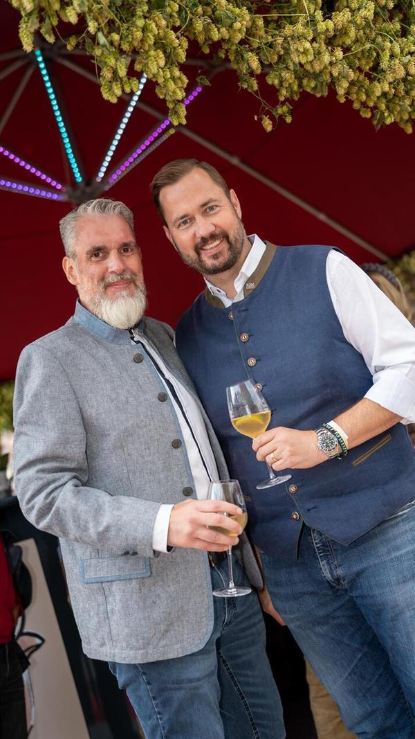 Beim Pre-Opening des Nürnberger Altstadtfestes feierten geladene Gäste im "Kuhstall" von Christian Wagner.