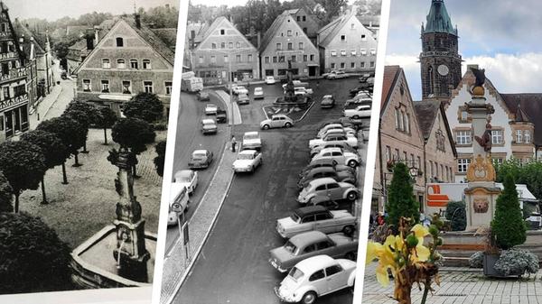 Marktplatz Roth Veränderung Collage