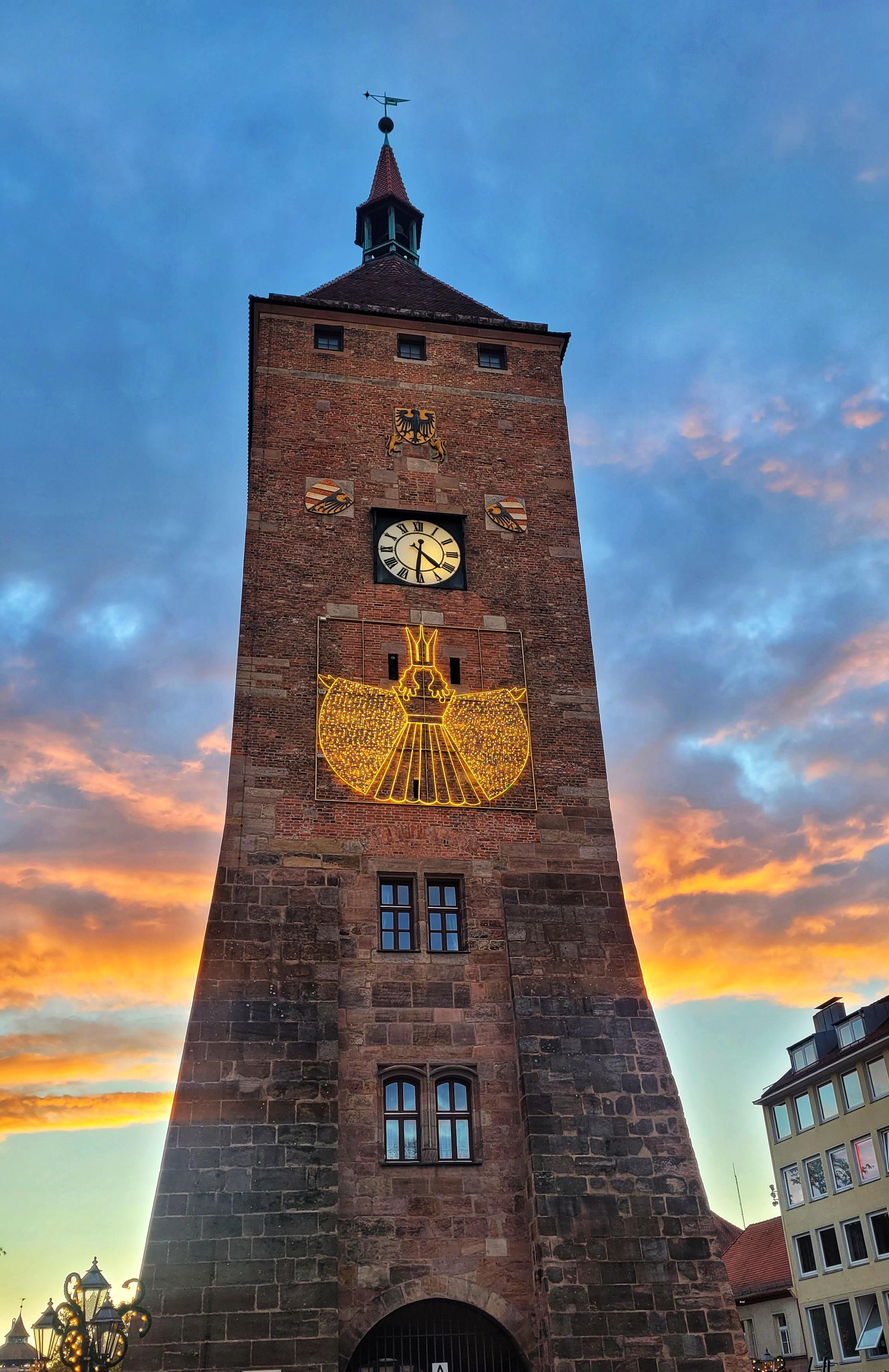 Die Nürnberger Weihnachtsbeleuchtung