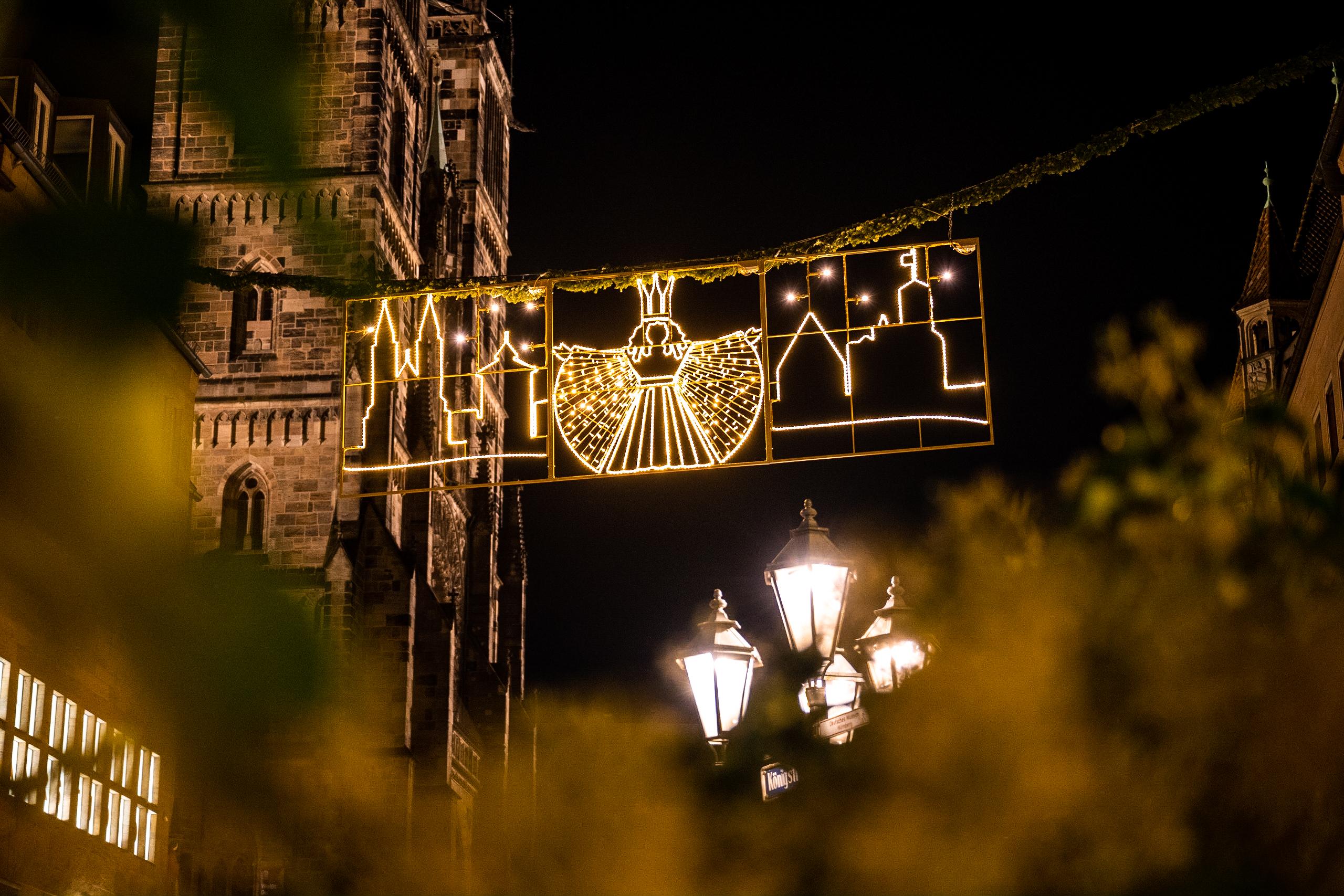 Die Nürnberger Weihnachtsbeleuchtung