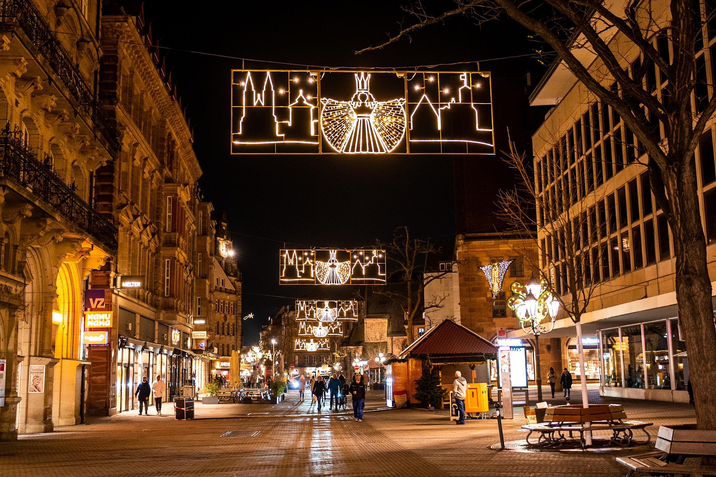 Die Nürnberger Weihnachtsbeleuchtung