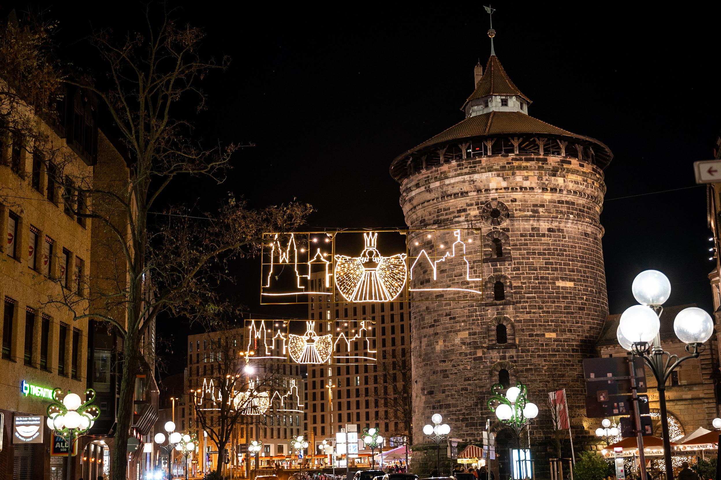 Die Nürnberger Weihnachtsbeleuchtung