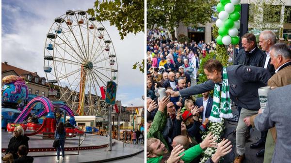 Am Samstagvormittag ist die Fürther Michaeliskirchweih gestartet.