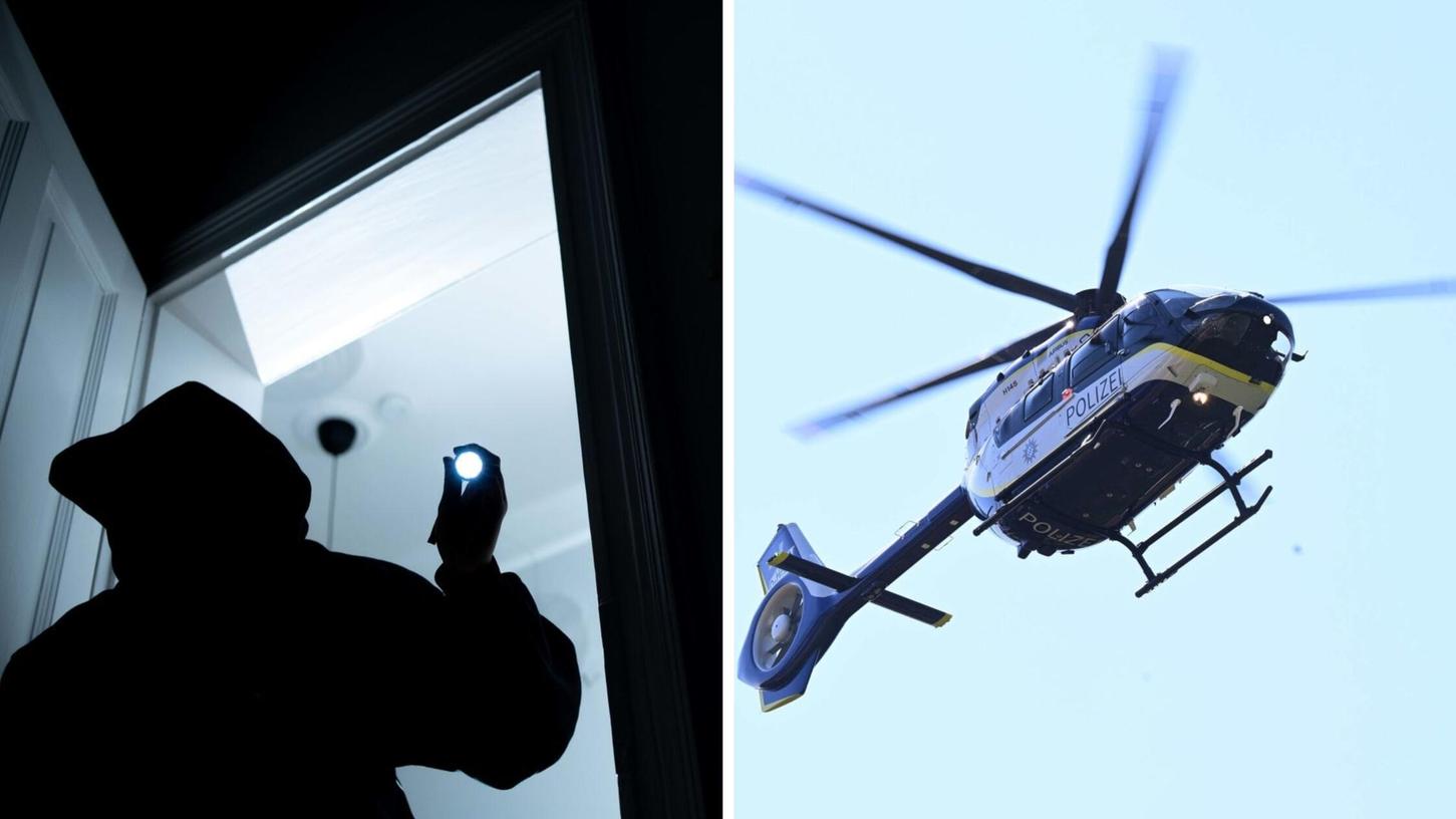 Sechs Jugendliche sind in der Nacht auf Sonntag in einen ehemaligen Kindergarten eingebrochen. Ein Polizeihubschrauber war im Einsatz. (Symbolbild) Sechs Jugendliche sind in der Nacht auf Sonntag in einen ehemaligen Kindergarten eingebrochen. Ein Polizeihubschrauber war im Einsatz. (Symbolbild)