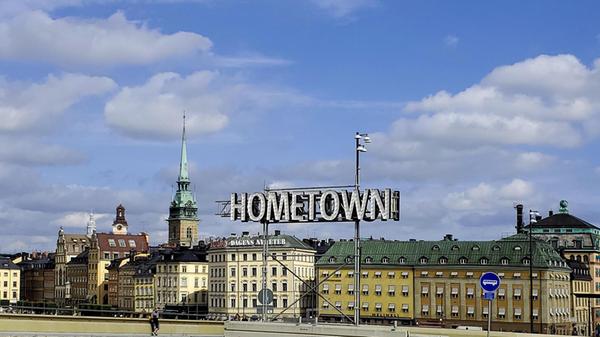 Temporäres Kunstprojekt in Slussen vom Künstlerkollektiv coyote, das in Stockholm, Frankfurt und Kopenhagen aktiv ist.