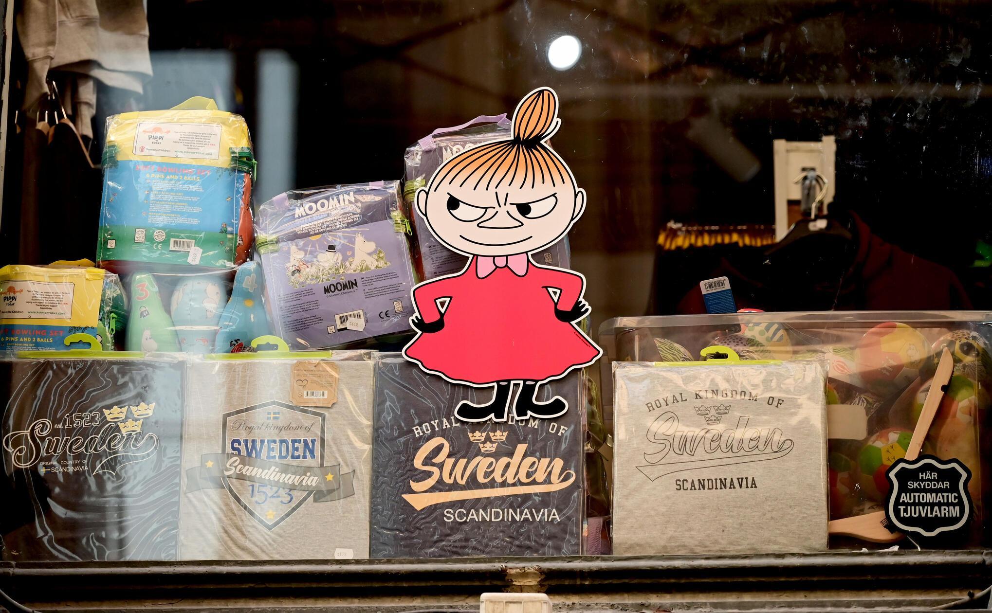 Immer wieder gibt es viel Amüsantes in den Schaufenstern zu entdecken - hier in Gamla Stan.