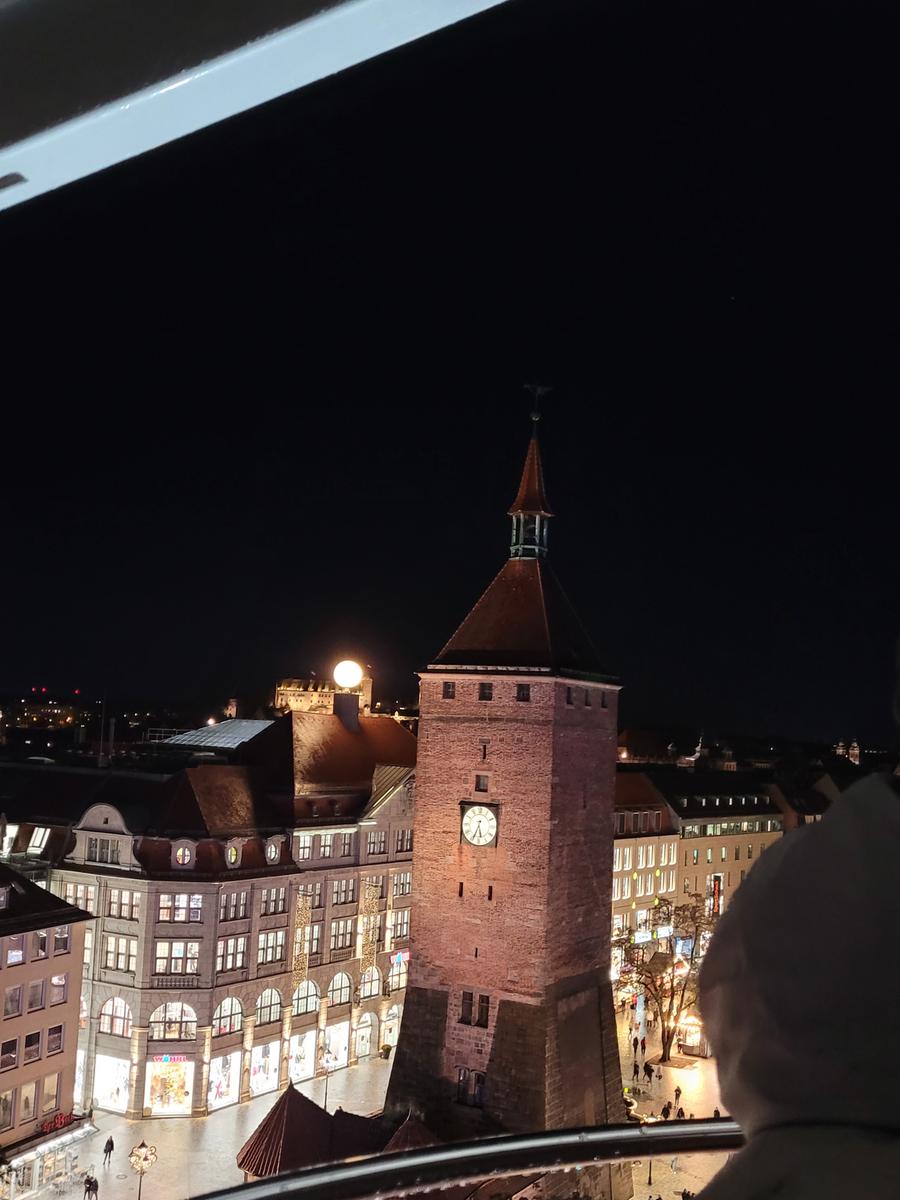 Blick aus dem Nürnberger Winterrad Blick aus dem Nürnberger Winterrad