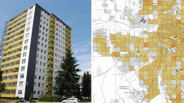 Zensus Miete Collage