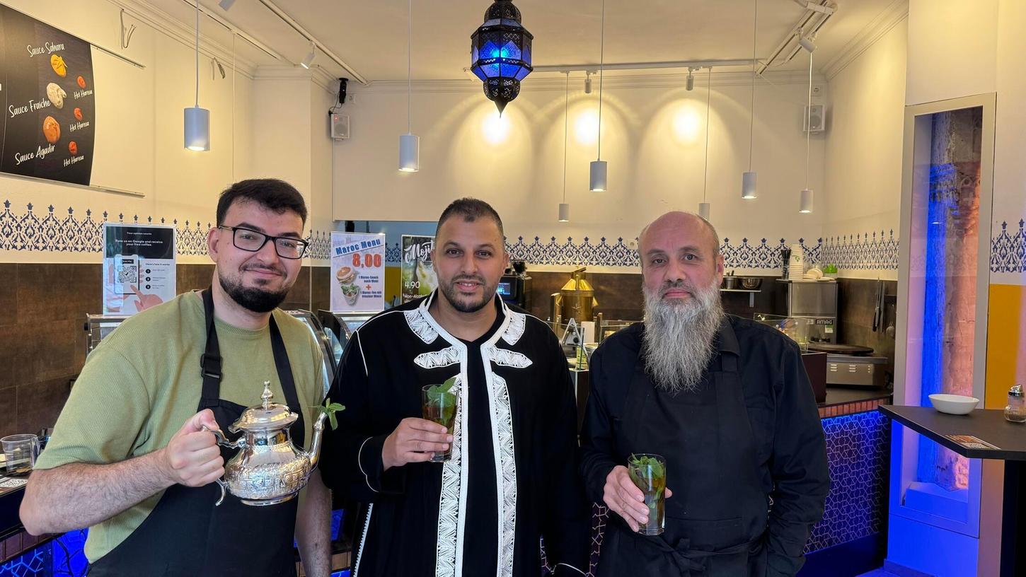 Hafid Alkabir und Bilal Krebs wollen am Weinmarkt Teegenuss wie in Marrakesch bieten. Hafid Alkabir und Bilal Krebs wollen am Weinmarkt Teegenuss wie in Marrakesch bieten.