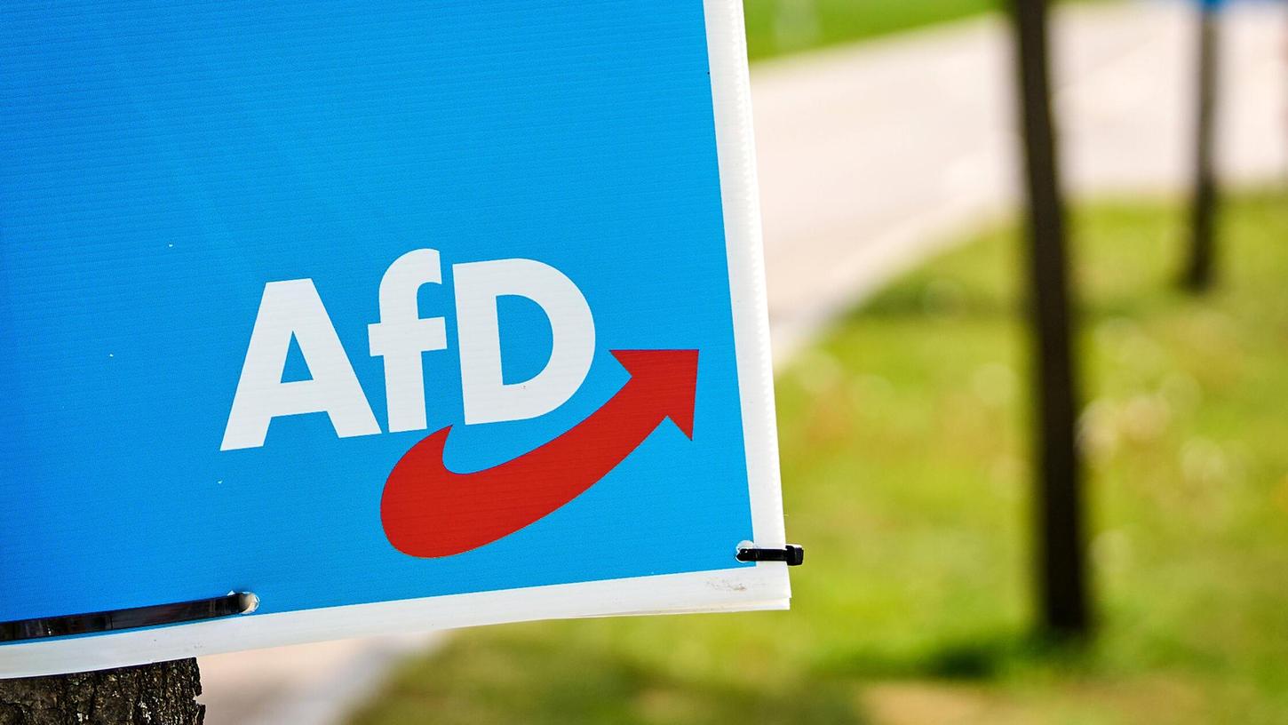 Das Logo der AfD: In diesem Design lassen sich Nike-Schuhe personalisieren. Das Logo der AfD: In diesem Design lassen sich Nike-Schuhe personalisieren.