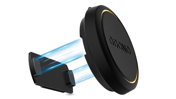 Der Halterung liegen zwei starke Magnete für den Co-Driver bei.